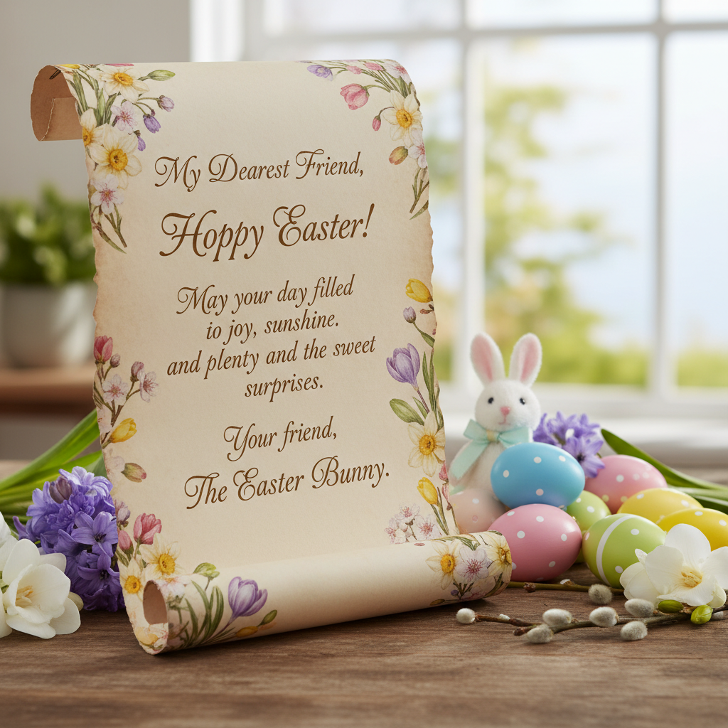 Easter Bunny letter
