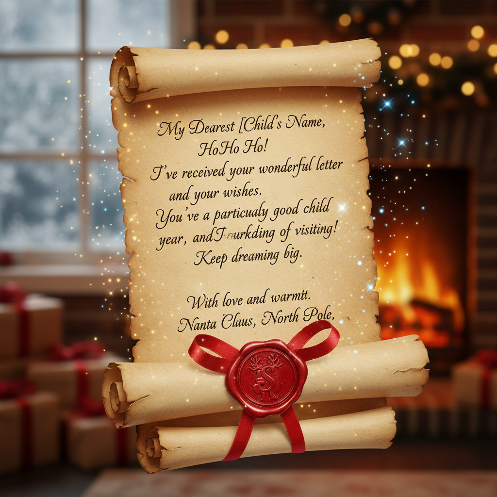 Santa Claus letter